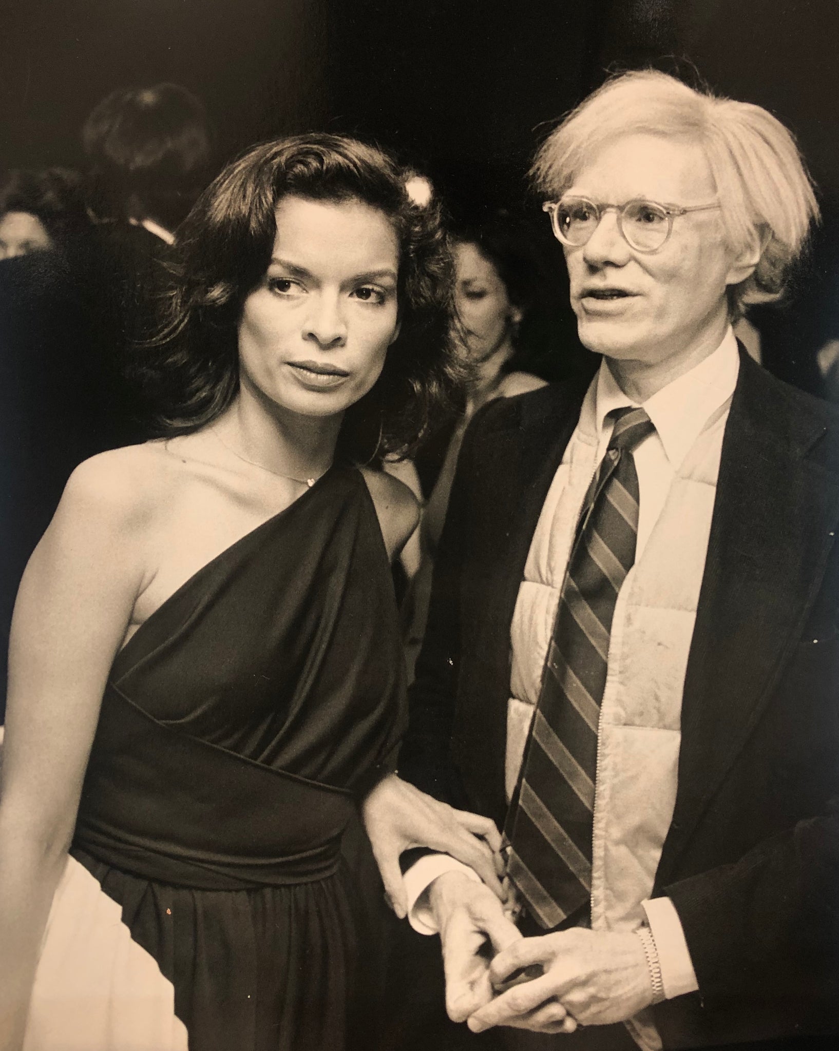 Andy Warhol and Bianca Jagger, 1978