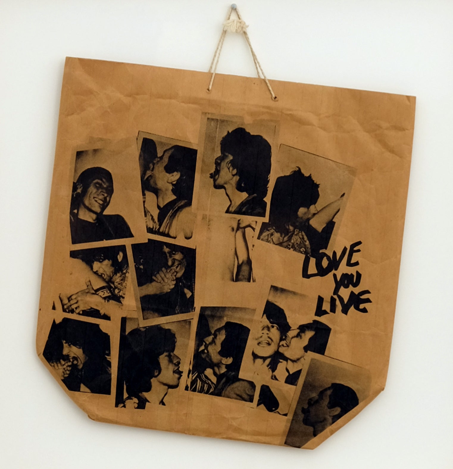 Andy Warhol paper shopping bag, 1977